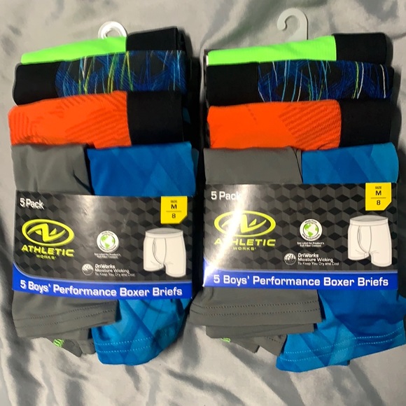 Athletic Works Other - 2packages of Boys size 8, Boxer Briefs
